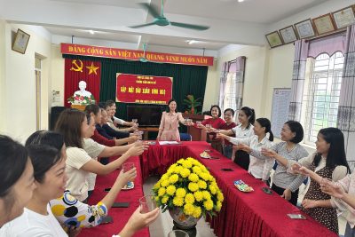 GẶP MẶT ĐẦU NĂM – KHAI XUÂN RỘN RÀNG – SẴN SÀNG ĐÓN CÁC BÉ ĐẾN TRƯỜNG